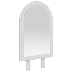 vidaxl Specchio FAUSKE Bianco 43 x 3,5 x 77 cm Solo per uso interno