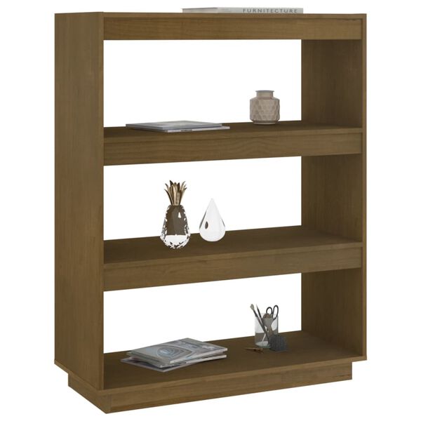 vidaXL Libreria/Divisorio Ambra 80x35x103 cm in Massello di Pino