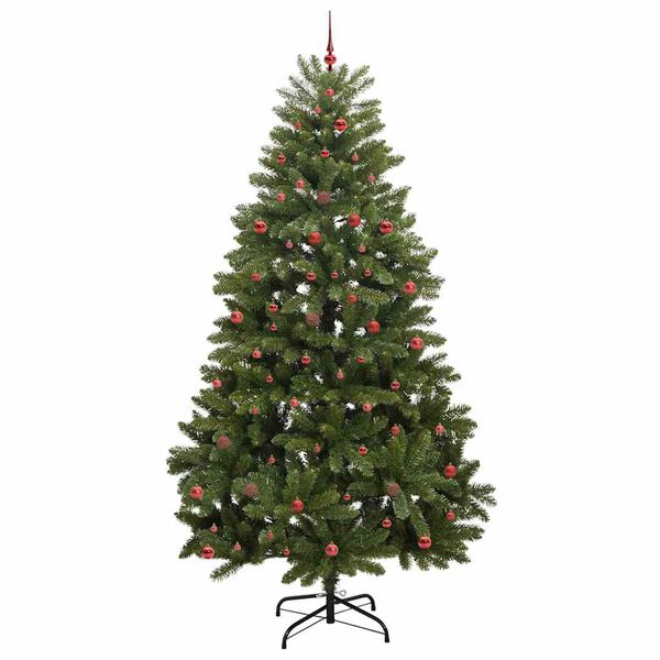 vidaXL Albero di Natale artificiale Verde 300 cm PVC e Metallo