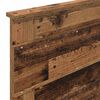 vidaXL Struttura del letto con testiera Legno vecchio 100 x 200 cm