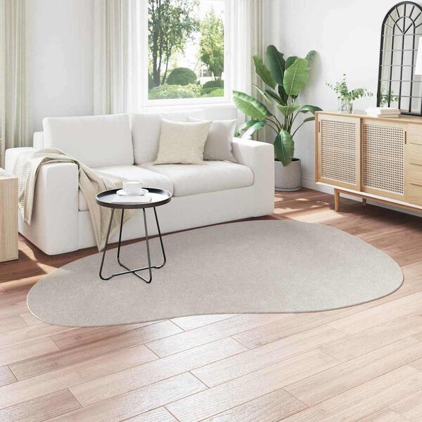 vidaXL Tappeti per area HUARTE Sabbia 160 x 230 cm Poliestere