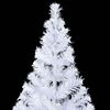 vidaXL Albero di Natale Preilluminato con Palline 150 cm 380 Rami