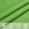 vidaXL Vela Parasole 160 g/m² Verde Chiaro 3,5x5 m in HDPE
