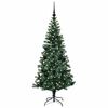 vidaXL Albero di Natale artificiale con luci integrate Verde 150 cm