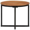 vidaXL Tavolino Salotto 35x35x30cm in Legno Massello di Acacia e Ferro