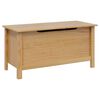 vidaXL Scatola di Stoccaggio HILL Marrone miele 90 x 40 x 45 cm