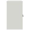 vidaXL Armadio Classificatore Grigio Chiaro 90x40x70 cm in Acciaio