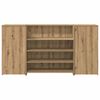 vidaXL Banco Reception Rovere Artigianale 200x50x103,5cm in Truciolato