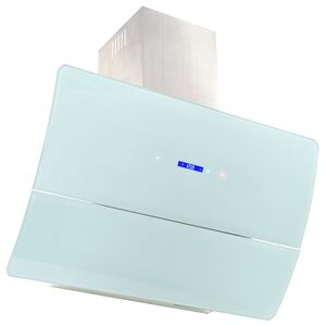 vidaXL Cappa Aspirante a Muro Acciaio Inox 756 m&sup3;/h 90 cm Bianca