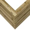 vidaXL Fioriera da Giardino 110x60x68,5 cm in Legno di Pino Impregnato