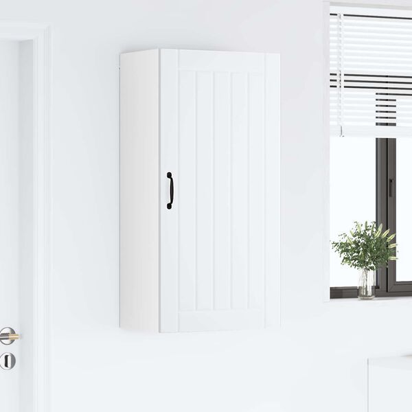 vidaXL Mobile da cucina Lucca Bianco 50 x 31 x 100 cm