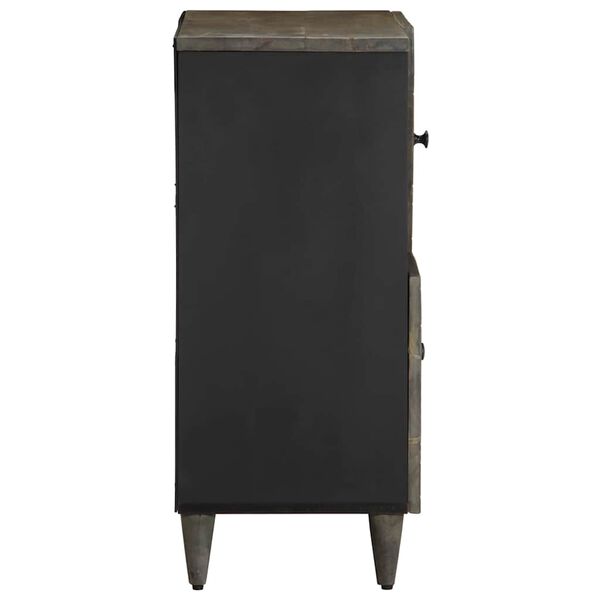 vidaXL Credenza 80x33x75 cm in Legno Massello di Mango