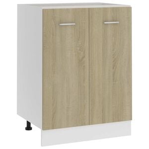 vidaXL Armadio Inferiore &ldquo;Lyon&rdquo; Rovere Sonoma 60x46x81,5 cm