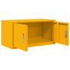 vidaXL Armadio Giallo senape 80 x 40 x 40 cm Acciaio laminato a freddo
