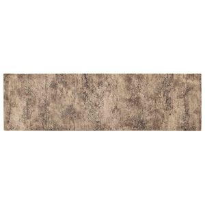 vidaXL Tappeto da Cucina Cemento marrone 150 x 45 cm 100% Poliammide