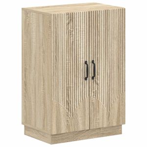vidaXL Mobile per scarpe HOORN 59,5 x 39,5 x 87 cm Rovere Sonoma