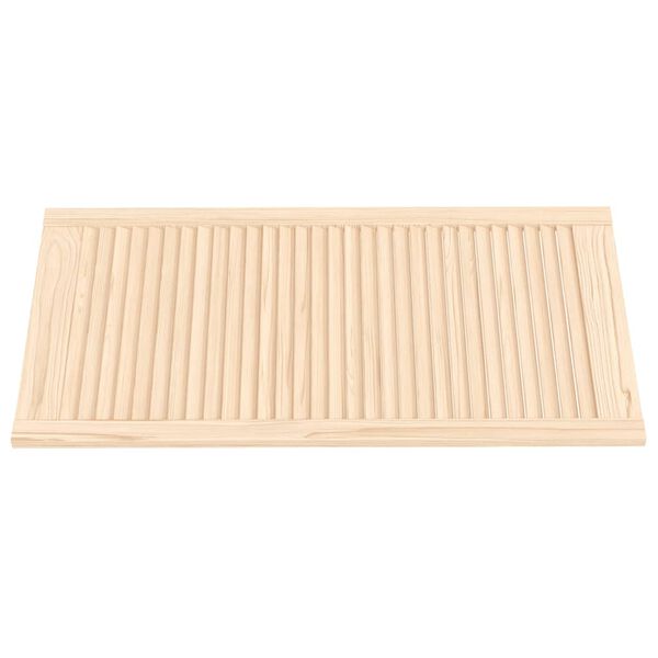 vidaXL Ante con Design a Lamelle 4 pz 99,3x49,4 cm in Legno di Pino