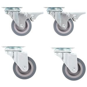 vidaXL Ruote Girevoli 4 pz 50 mm