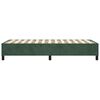 vidaXL Struttura Letto a Rete a Molle Verde Scuro 80x200 cm in Velluto