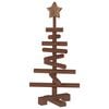 vidaXL Albero di Natale in legno KOTKA 60 cm Legno Massello di Pino