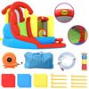 Happy Hop Castello Gonfiabile con Scivolo e Piscina 280x319x211 cm