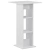 vidaXL Tavolo da Bar Bianco 60x60x110 cm
