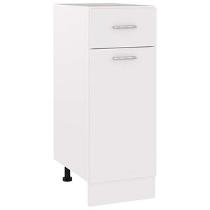 vidaXL Armadio con Cassetto &ldquo;Lyon&rdquo; Bianco 30x46x81,5 cm