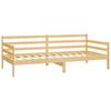 vidaXL Divano Letto con Materasso 90x200 cm Legno Massello di Pino