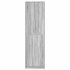 vidaXL Guardaroba Grigio Sonoma 55 x 25 x 189 cm Legno multistrato