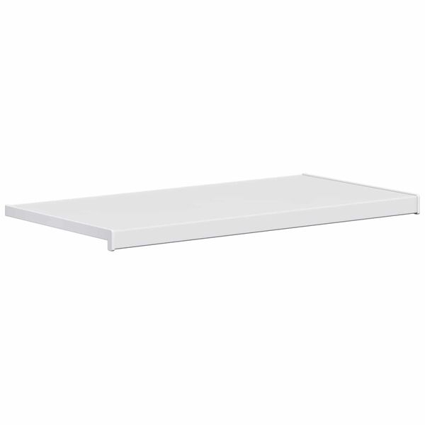 vidaXL Soglia della Finestra Bianco 100 x 45 x 4,5 cm PVC