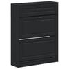 vidaXL Mobile per scarpe UTRECHT 78 x 24 x 100 cm Legno ingegnerizzato
