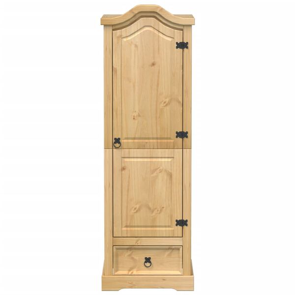 vidaXL Armadio Corona 55x52x170 cm in Legno Massello di Pino