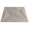 vidaXL Pannelli da parete 12 pcs Beton Stella 50 x 50 cm Schiuma XPS