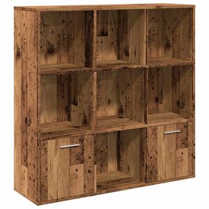 vidaXL Libreria Legno Antico 98x29x97,5 cm in Legno Multistrato