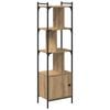 vidaXL Libreria Rovere artigianale 44,5 x 30 x 154,5 cm