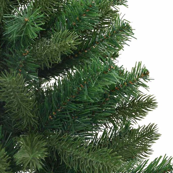 vidaXL Albero di Natale artificiale Verde 75 cm PVC, PE e acciaio