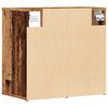 vidaXL Scarpiere 2 pz Legno Antico 52x30x50 cm