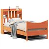 vidaXL Letto senza Materasso Marrone Cera 75x190 cm in Legno di Pino