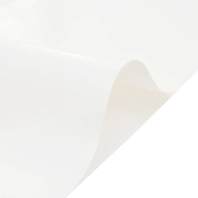 vidaXL Telone Bianco 1x2,5 m 650 g/m²