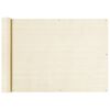 vidaXL Schermo Frangivista per Balconi Crema 75x300 cm in HDPE