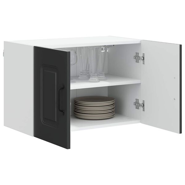 vidaXL Mobile da cucina Kalmar Nero 60 x 31 x 40 cm Legno multistrato