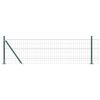 vidaXL Recinzione Euro con Base in Calcestruzzo 25 x 0,6 m Verde Rete