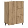 vidaXL Credenza Rovere Artigianale 66 x 34,5 x 91,5 cm