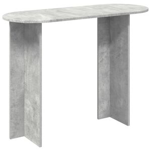 vidaXL Tavolo consolle Grigio Cemento 100 x 39,5 x 75 cm