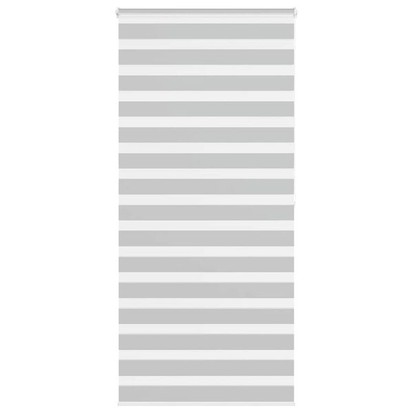 vidaXL Tenda a Rullo Zebra Larghezza Tessuto 100,9 cm Poliestere