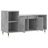 vidaXL Mobile per TV Grigio Cemento 100x35x55 cm Legno Multistrato