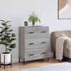 vidaXL Credenza Grigio Sonoma 69,5x34x90 cm in Legno Multistrato