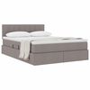 vidaXL Letto con contenitore e materasso Talpa 140 x 190 cm