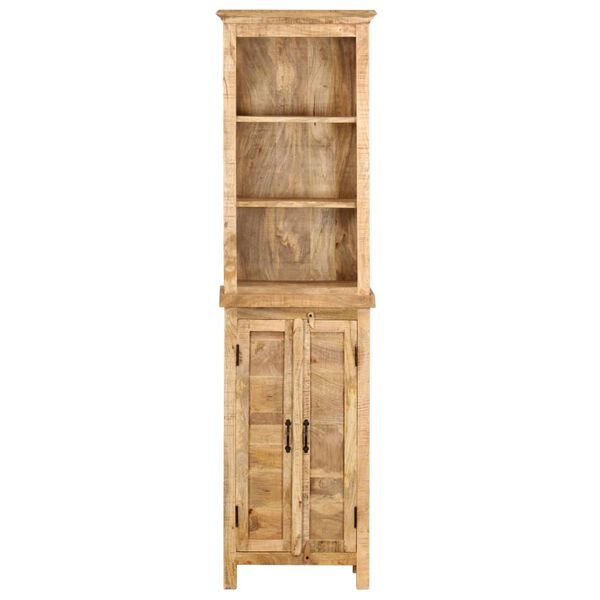 vidaXL Libreria 50x30x180 cm in Legno Massello di Mango