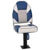 vidaXL Sedile per Barca con Supporto Girevole 360&deg;